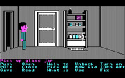 Maniac Mansion for IBM PC/Compatibles - Hmm, should I take any of this stuff on the shelf?