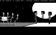 Maniac Mansion for IBM PC/Compatibles - Game start.