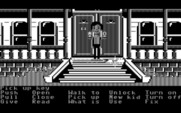 Maniac Mansion for IBM PC/Compatibles - A hidden key can help unlock the front door...