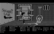 Maniac Mansion for IBM PC/Compatibles - Looks like the secret lab is this way! If only I could open the door...