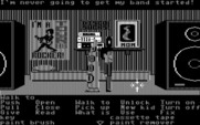 Maniac Mansion for IBM PC/Compatibles - Green Tentacle is trying to start a band...