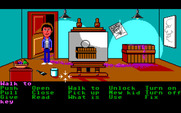 Maniac Mansion for IBM PC/Compatibles - Lot's of item to collect here! But are any of them useful?