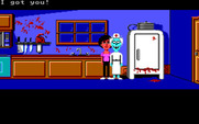 Maniac Mansion for IBM PC/Compatibles - Don't let Nurse Edna catch you!