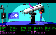 Maniac Mansion for IBM PC/Compatibles - Found a giant telescope!