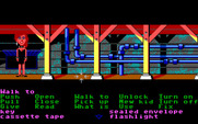 Maniac Mansion for IBM PC/Compatibles - Exploring the basement.