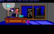 Maniac Mansion for IBM PC/Compatibles - The self destruct? This part of the game has a time limit.
