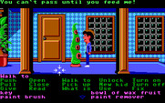 Maniac Mansion for IBM PC/Compatibles - Green Tentacle is hungry!