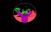 Maniac Mansion for IBM PC/Compatibles - Using the telescope...It's an alien!