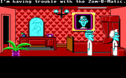 Maniac Mansion for IBM PC/Compatibles - A Zom-B-Matic? That can't be good!