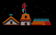Maniac Mansion for IBM PC/Compatibles - Oops, I accidentally launched that weird Edsel into space!