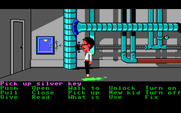 Maniac Mansion for IBM PC/Compatibles - Keys are always useful to pick up...