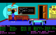 Maniac Mansion for IBM PC/Compatibles - Looks like some kind of medical lab...