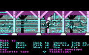 Maniac Mansion for IBM PC/Compatibles - Exploring the basement.