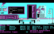 Maniac Mansion for IBM PC/Compatibles - Looks like a lab of some sort...