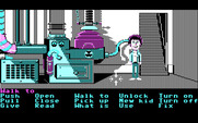 Maniac Mansion for IBM PC/Compatibles - Why is there a nuclear reactor in the basement?