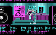 Maniac Mansion for IBM PC/Compatibles - Green Tentacle is rather depressed...