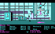 Maniac Mansion for IBM PC/Compatibles - You need a radiation suit as defense against the meteor!