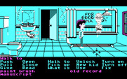 Maniac Mansion for IBM PC/Compatibles - Why is there a mummy in the shower?
