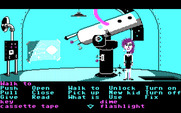 Maniac Mansion for IBM PC/Compatibles - I found an extremely large telescope!