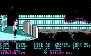 Maniac Mansion for IBM PC/Compatibles - Some damage as result of launching the car...