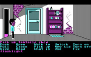 Maniac Mansion for IBM PC/Compatibles - Some stuff on a shelf; some of it will useful later...