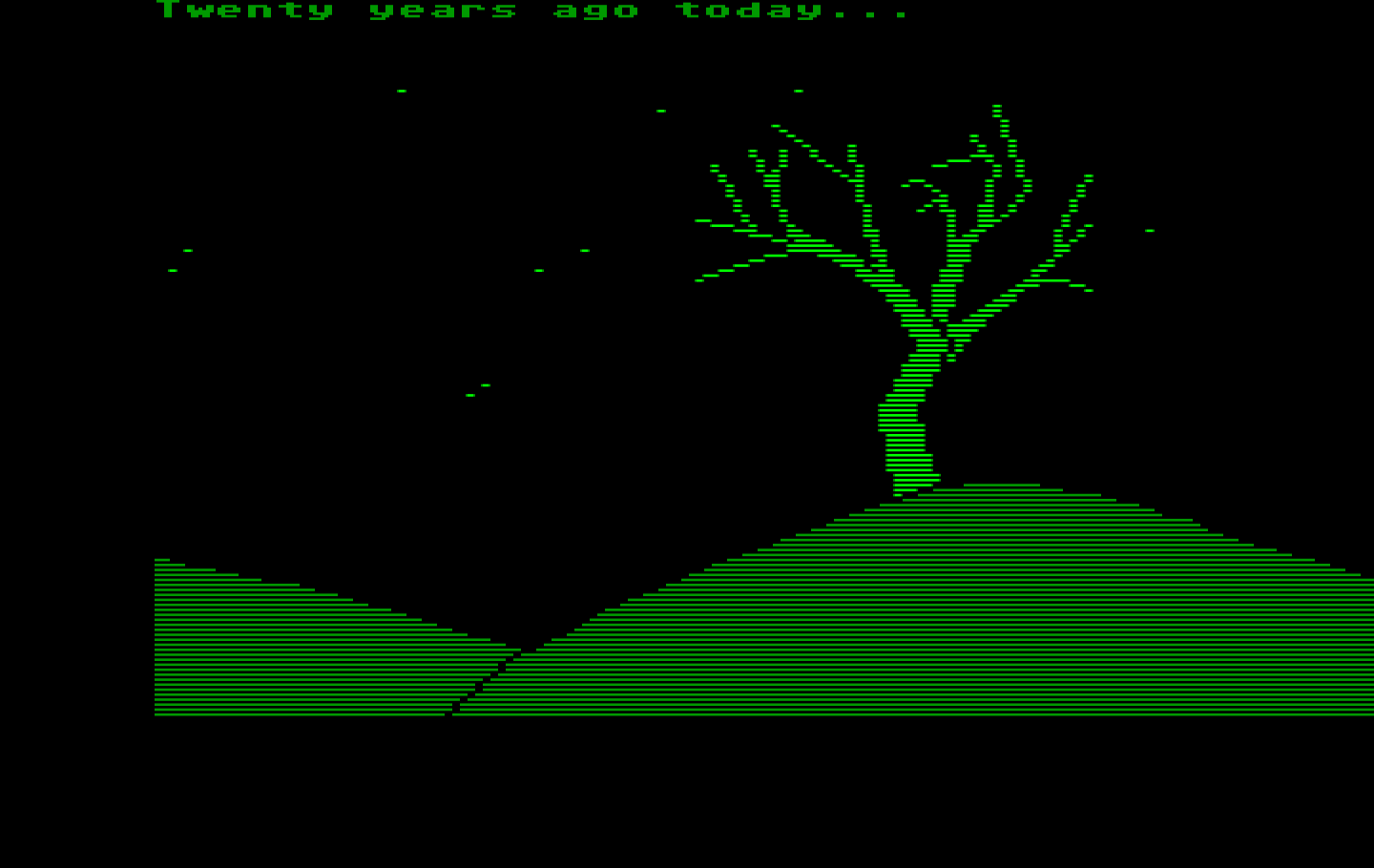 Maniac Mansion IBM PC/Compatibles Screenshot: Twenty years ago today...
