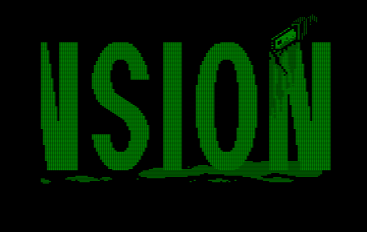 Maniac Mansion IBM PC/Compatibles Screenshot: The end of the game title...