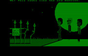 Maniac Mansion for IBM PC/Compatibles - Game start.