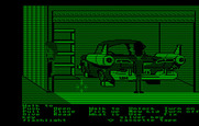 Maniac Mansion for IBM PC/Compatibles - Check out this weird car in the garage...