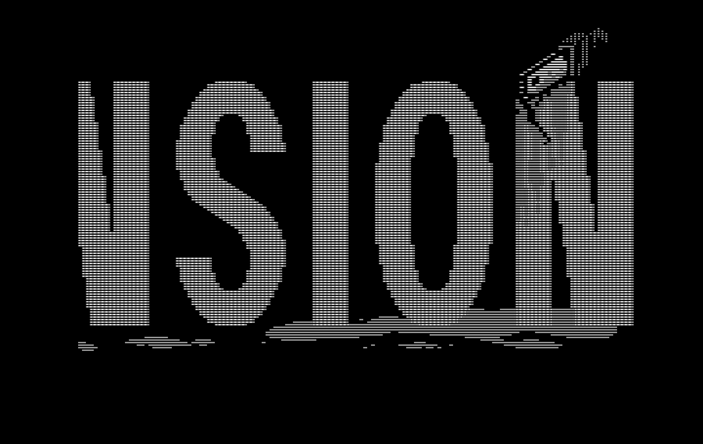 Maniac Mansion IBM PC/Compatibles Screenshot: The end of the game title...