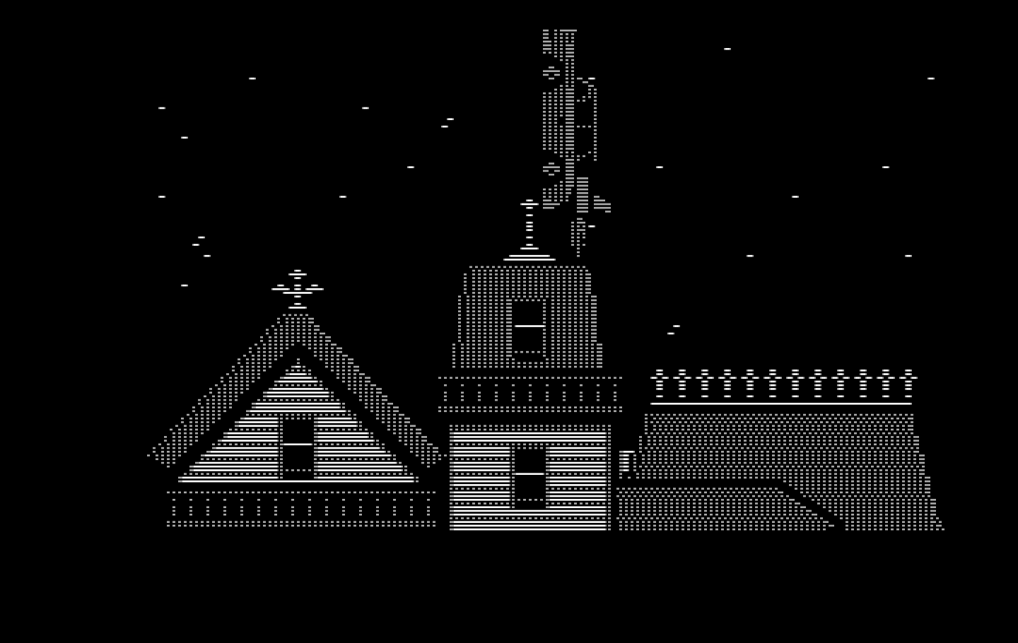 Maniac Mansion IBM PC/Compatibles Screenshot: Oops, I accidentally launched the car into space...