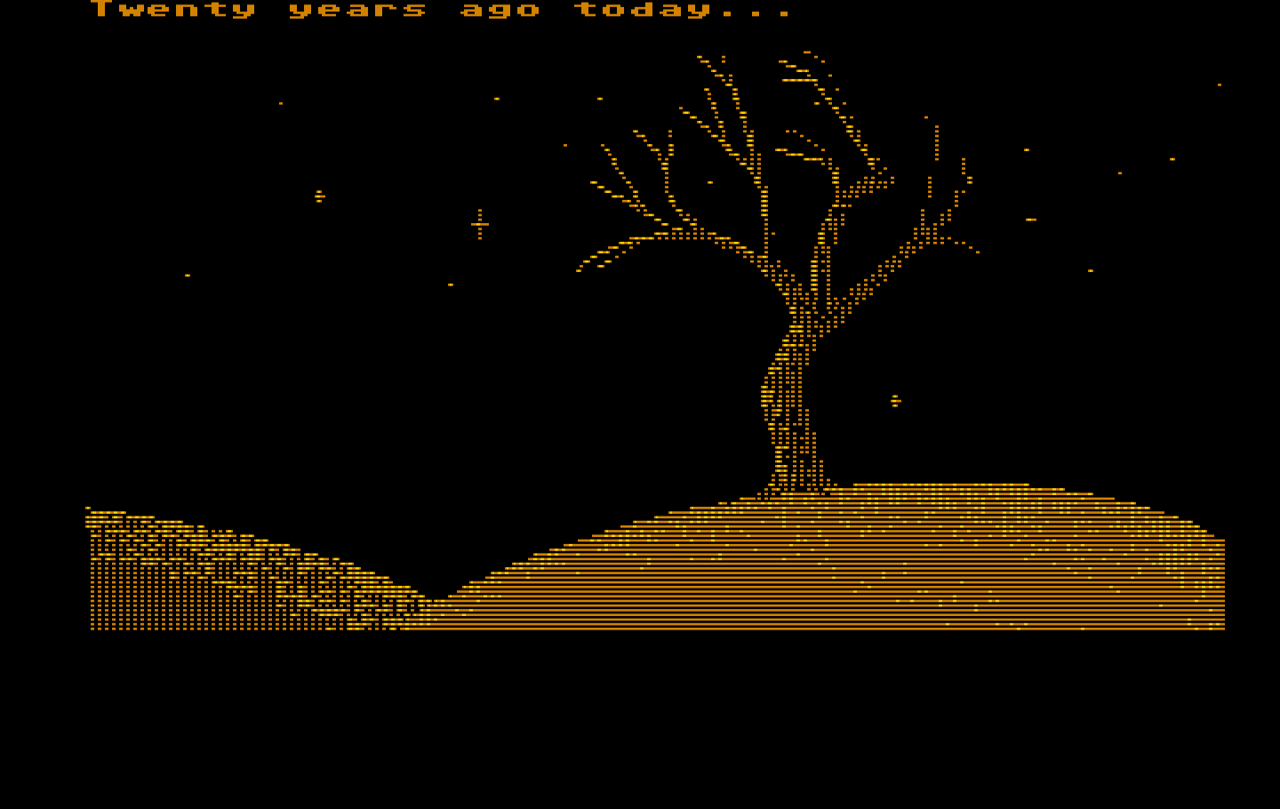 Maniac Mansion IBM PC/Compatibles Screenshot: Twenty years ago today...