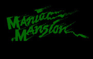 Maniac Mansion for IBM PC/Compatibles - The game title scrolls by.