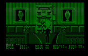 Maniac Mansion for IBM PC/Compatibles - Drat, the security door is locked; I'll need to the copy protection sheet to open it.