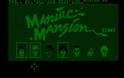 Maniac Mansion for IBM PC/Compatibles - Title screen; select two additional characters to start the game.
