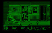 Maniac Mansion for IBM PC/Compatibles - The second floor of the mansion.
