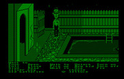 Maniac Mansion for IBM PC/Compatibles - Here's the pool in the backyard...