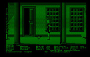 Maniac Mansion for IBM PC/Compatibles - Next level up; that door leads to the dark room.