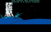 Maniac Mansion for IBM PC/Compatibles - Oops, the reactor blew up...