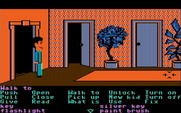 Maniac Mansion for IBM PC/Compatibles - The third floor hallway.