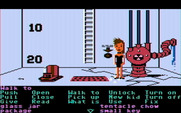 Maniac Mansion for IBM PC/Compatibles - Here's one way to pick up that radio...drain the pool!