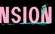 Maniac Mansion for IBM PC/Compatibles - The end of the game title scrolling.