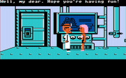 Maniac Mansion for IBM PC/Compatibles - Introducing our mad scientist, Dr. Fred!