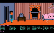 Maniac Mansion for IBM PC/Compatibles - Oh look, an old radio!
