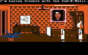 Maniac Mansion for IBM PC/Compatibles - Dr. Fred is having trouble with the Zom-B-Matic?!