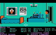 Maniac Mansion for IBM PC/Compatibles - Some strange radio equipment is here...