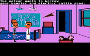 Maniac Mansion for IBM PC/Compatibles - What would a sentient meteor want with these items?