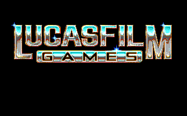 Zak McKracken and the Alien Mindbenders IBM PC/Compatibles Screenshot: Lucasfilm Games logo.