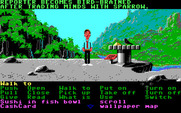 Zak McKracken and the Alien Mindbenders for IBM PC/Compatibles - Somewhere in the jungle...