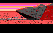 Zak McKracken and the Alien Mindbenders for IBM PC/Compatibles - Outside a giant temple...
